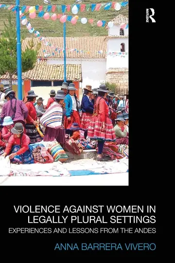 Cover of Violence Against Women in Legally Plural settings