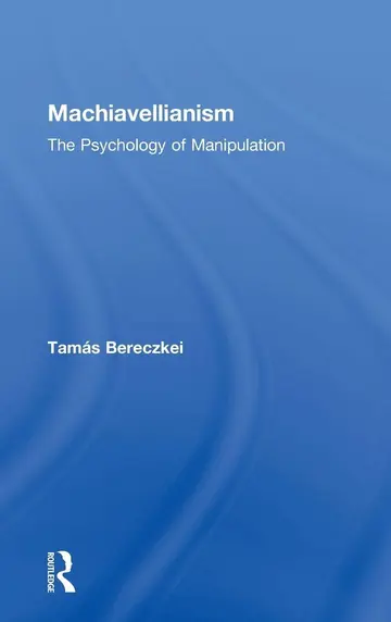 Cover of Machiavellianism