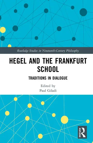 Cover of Hegel and the Frankfurt School