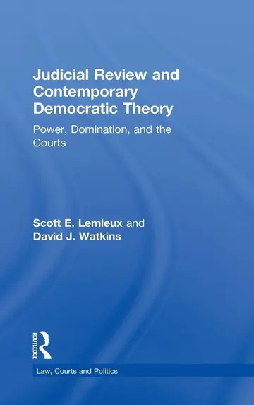Cover of Judicial Review and Contemporary Democratic Theory