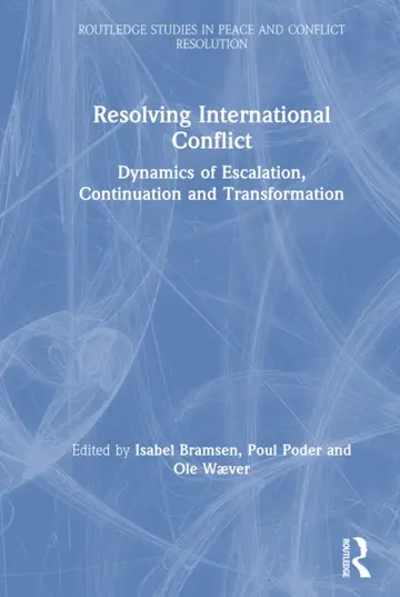 Cover of Resolving International Conflict