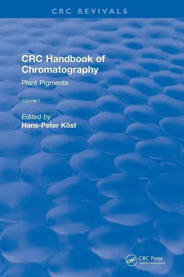 Cover of CRC Handbook of Chromatography