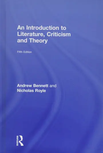 Cover of An Introduction to Literature