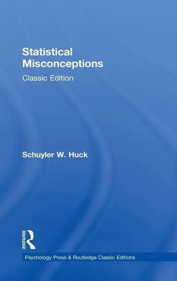 Cover of Statistical Misconceptions