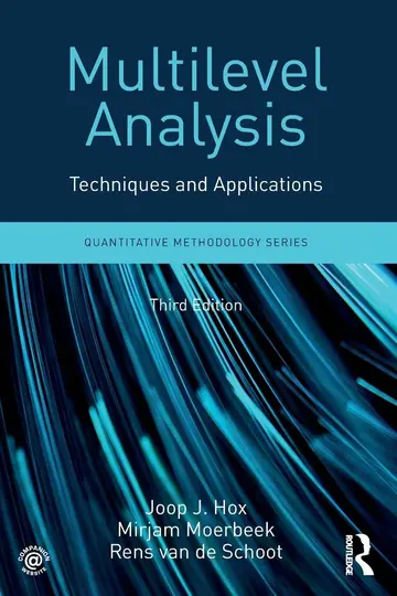 Cover of Multilevel Analysis