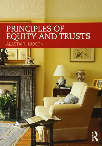 Cover of Principles of Equity and Trusts