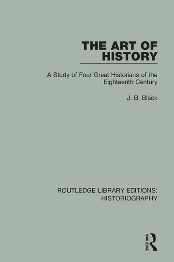 Cover of The Art of History