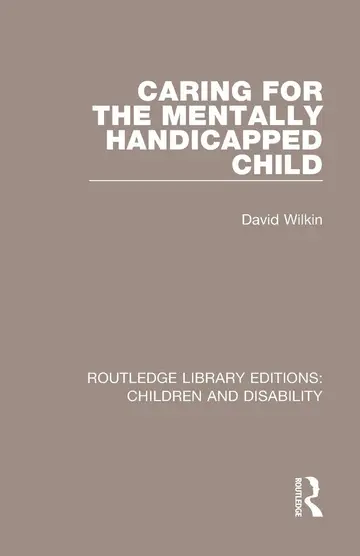 Cover of Caring for the Mentally Handicapped Child