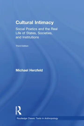 Cover of Cultural Intimacy