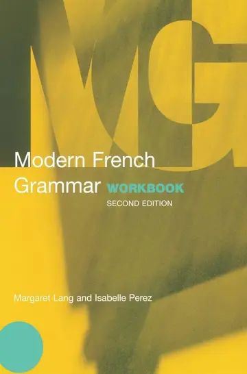 Cover of Modern French Grammar Workbook