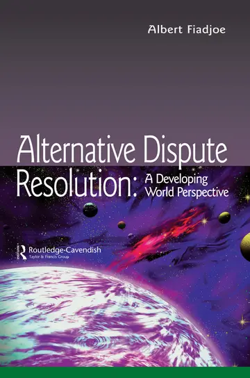 Cover of Alternative Dispute Resolution
