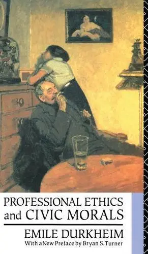 Cover of Professional Ethics and Civic Morals