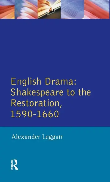 Cover of English Drama