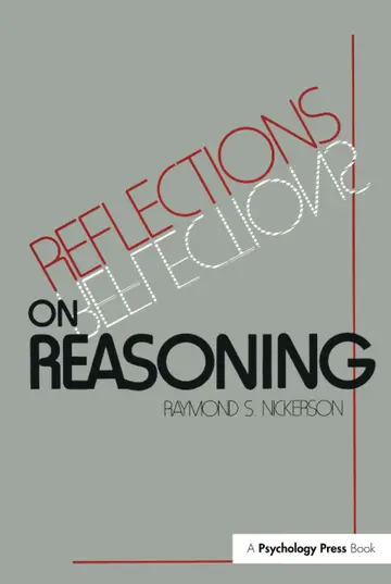 Cover of Reflections on Reasoning