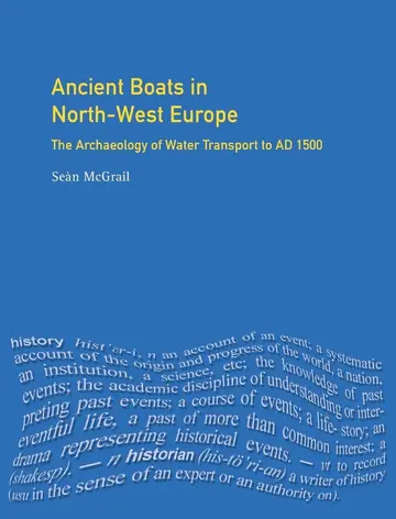 Cover of Ancient Boats in North-West Europe