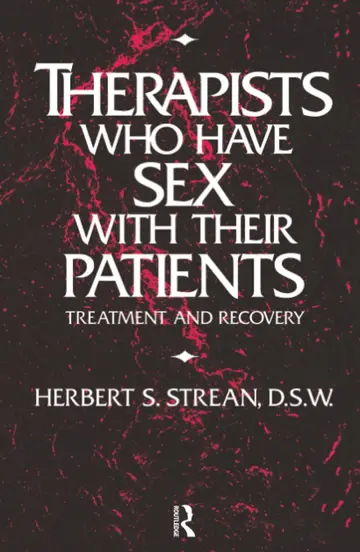 Cover of Therapists Who Have Sex with Their Patients