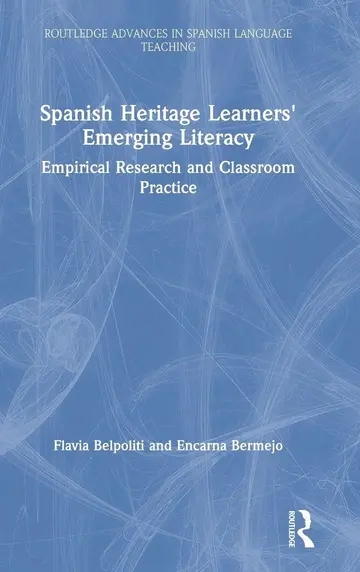 Cover of Spanish Heritage Learners' Emerging Literacy