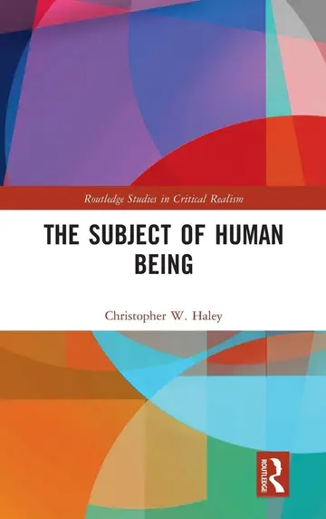 Cover of The Subject of Human Being