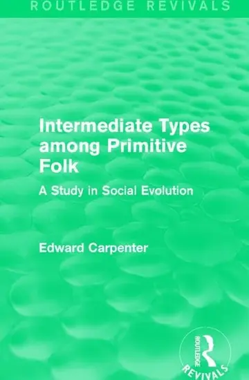 Cover of Intermediate Types Among Primitive Folk