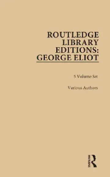 Cover of George Eliot