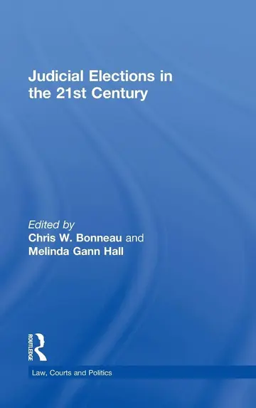 Cover of Judicial Elections in the 21st Century