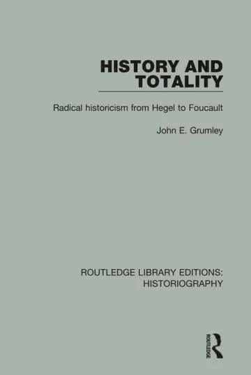 Cover of History and Totality