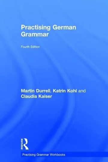 Cover of Practising German Grammar