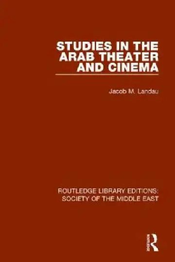 Cover of Studies in the Arab Theater and Cinema