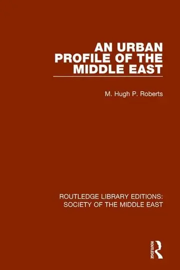 Cover of An Urban Profile of the Middle East