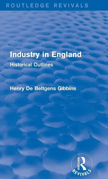 Cover of Industry in England