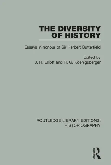 Cover of The Diversity of History