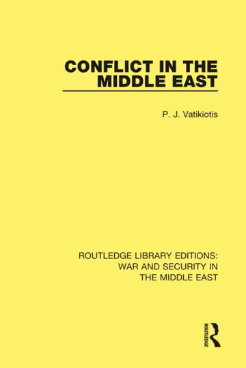 Cover of Conflict in the Middle East