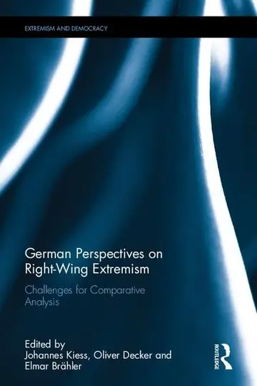 Cover of German Perspectives on Right-Wing Extremism