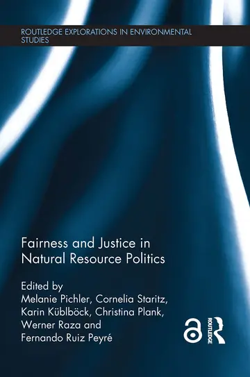 Cover of Fairness and Justice in Natural Resource Politics