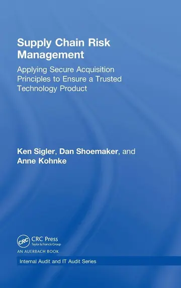Cover of Supply Chain Risk Management