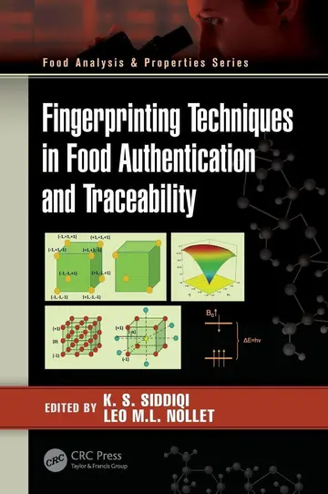 Cover of Fingerprinting Techniques in Food Authentication and Traceability (hb 2019)