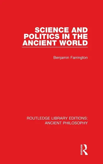 Cover of Science and Politics in the Ancient World