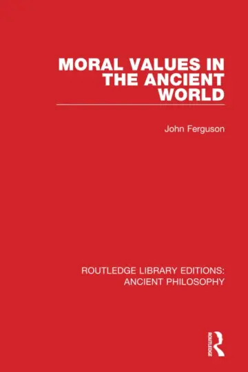 Cover of Moral Values in the Ancient World