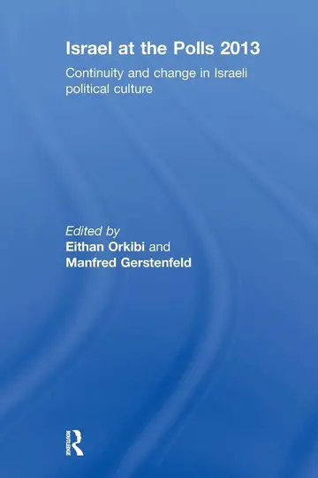 Cover of Israel at the Polls 2013