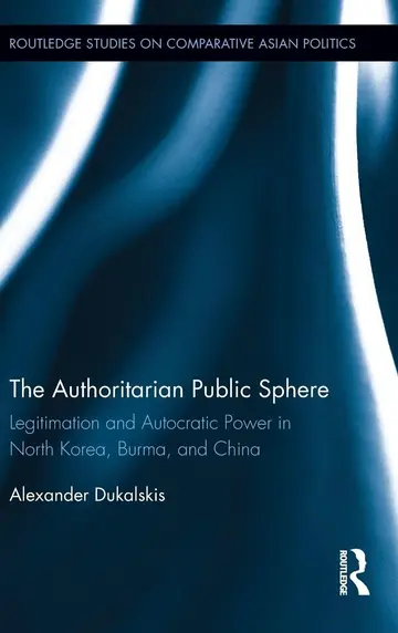 Cover of The Authoritarian Public Sphere
