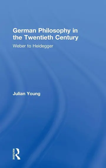 Cover of German Philosophy in the Twentieth Century