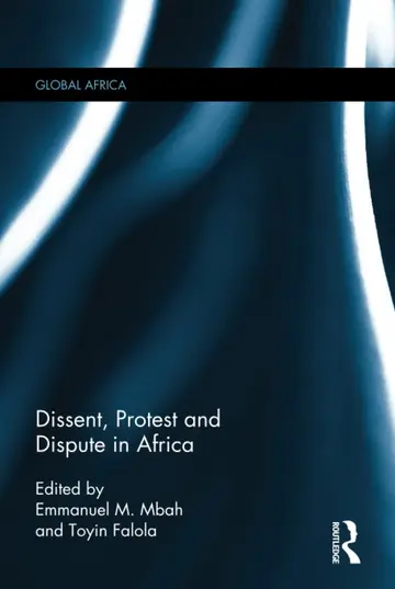 Cover of Dissent, Protest and Dispute in Africa