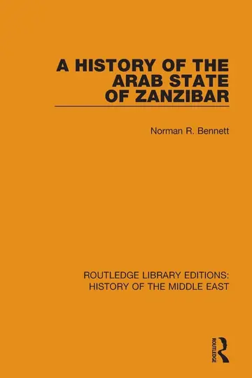 Cover of A History of the Arab State of Zanzibar