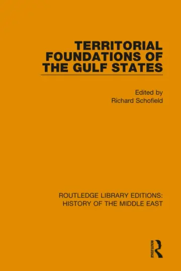 Cover of Territorial Foundations of the Gulf States