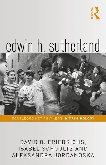 Cover of Edwin H. Sutherland