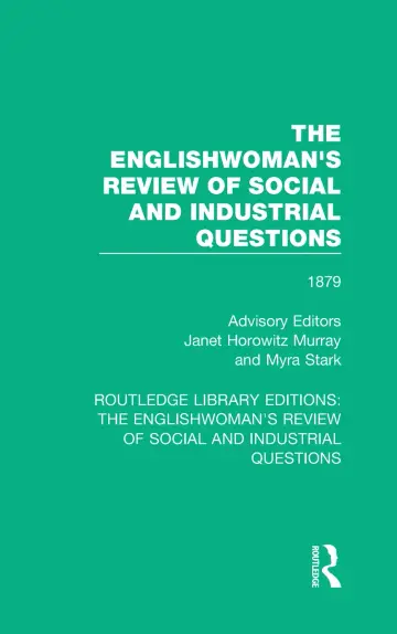 Cover of The Englishwoman's Review of Social and Industrial Questions 1879