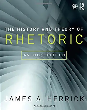 Cover of The History and Theory of Rhetoric