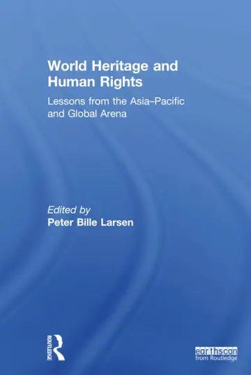 Cover of World Heritage and Human Rights