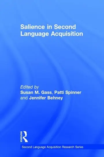 Cover of Salience in Second Language Acquisition