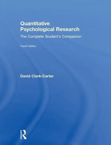 Cover of Quantitative Psychological Research